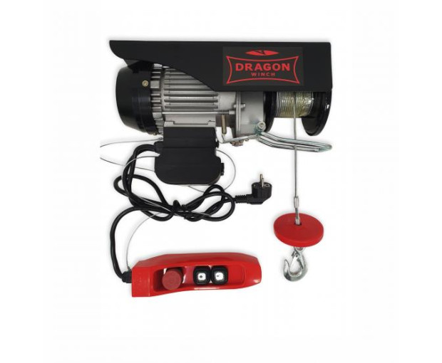 Лебедка/телфер Dragon Winch DWI 125/250 HD, 230V, 125/250 kg L=6/12 m
