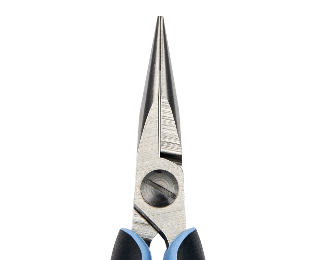 ESD Клещи с полуобли гладки челюсти "CN", 158.5 mm Lindstrom RX 7890