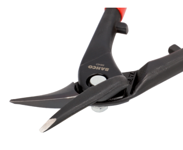 Ножици за ламарина 0.6-1.2 mm ляв и прав срез BAHCO 584D