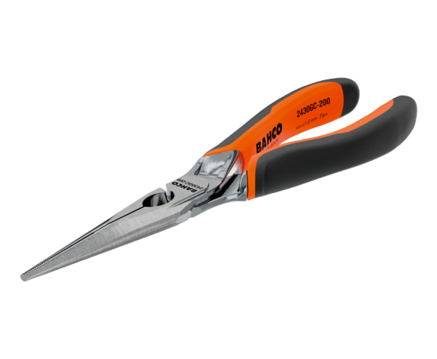 Клещи с удължени полуобли челюсти BAHCO 2430 GC-160 IP