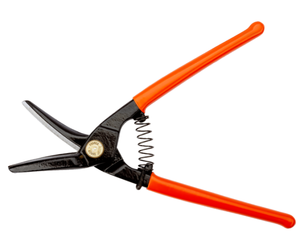 Ножици за ламарина 0.6-1.2 mm за ляв и прав срез BAHCO MR227L