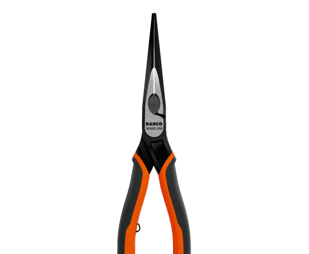 Клещи с удължени полуобли челюсти BAHCO 2430G-160IP