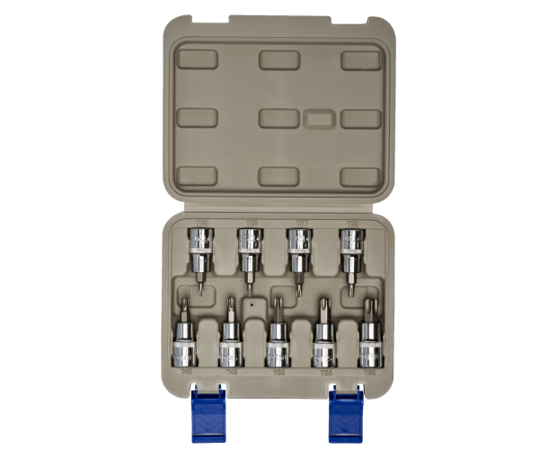 Комплект вложки на 1/2' с накрайник TORX, 9 броя Irimo 129-9T-4