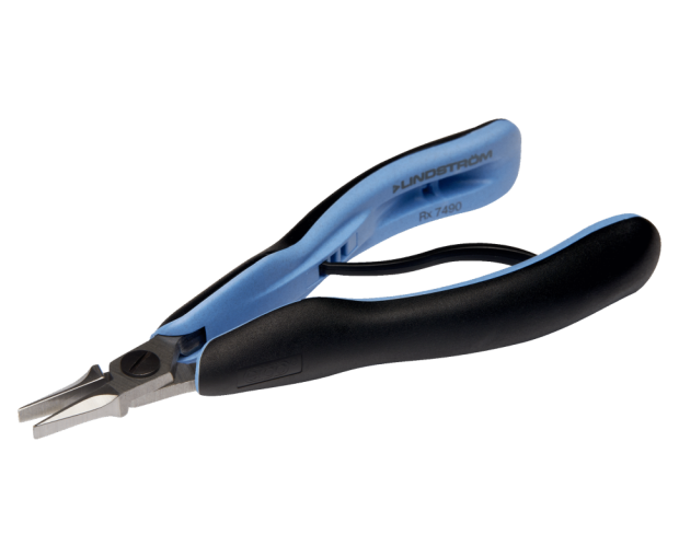 ESD Клещи с плоски челюсти "FN", 146.5 mm Lindstrom RX 7490