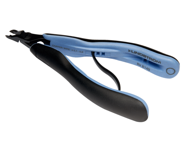 ESD Клещи резачки с глава тип "Tip"  0.1-0.6 mm, 139 mm Lindstrom RX 8149