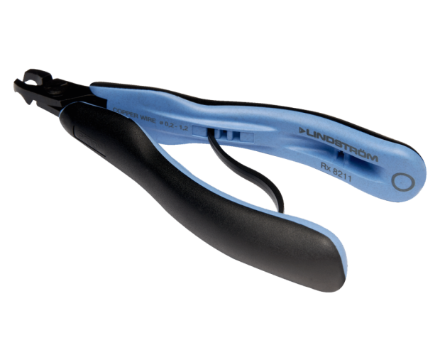 ESD Клещи резачки с челюсти тип "Angle 20°",134.5 mm Lindstrom RX 8211