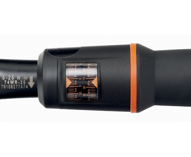 Динамометричен ключ на 1/4'' 5-25 Nm BAHCO 74WR-25