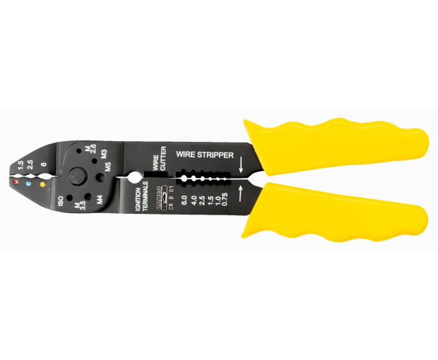 Клещи кримпващи комбинирани 220 mm 0.5-6.0 mm2 BAHCO CR B 01