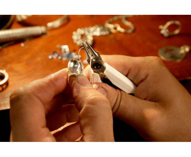 ESD Клещи с кръгли гладки челюсти 146.5 mm Lindstrom 7590