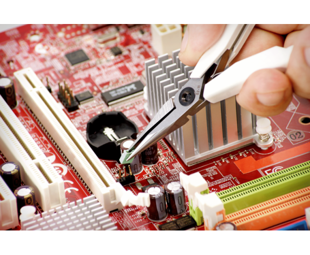 ESD Клещи с полуобли гладки челюсти 132 mm Lindstrom 7890