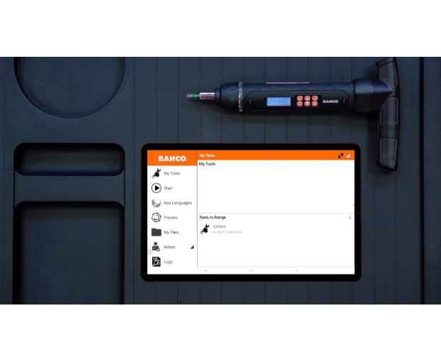 Динамометрична отвертка с Bluetooth BAHCO TASMB14H007