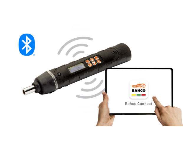 Динамометрична отвертка с Bluetooth BAHCO TASMB14H09