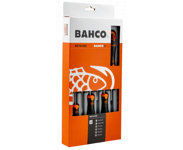 Комплект отвертки BahcoFit 6 броя BAHCO B219.026