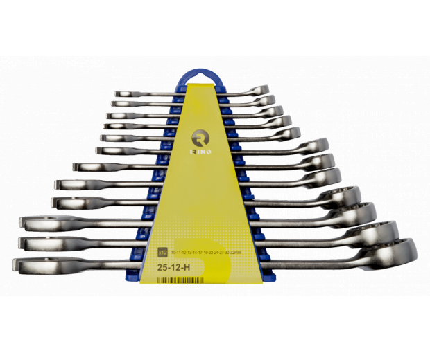 Комплект 12 броя звездогаечни ключове 10-32 mm Irimo 25-12-H