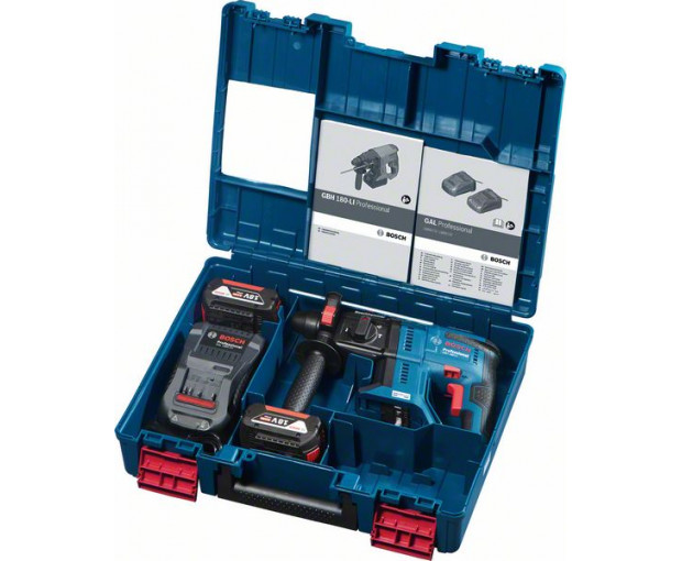 Перфоратор акумулаторен BOSCH GBH 180-LI, 0611911121