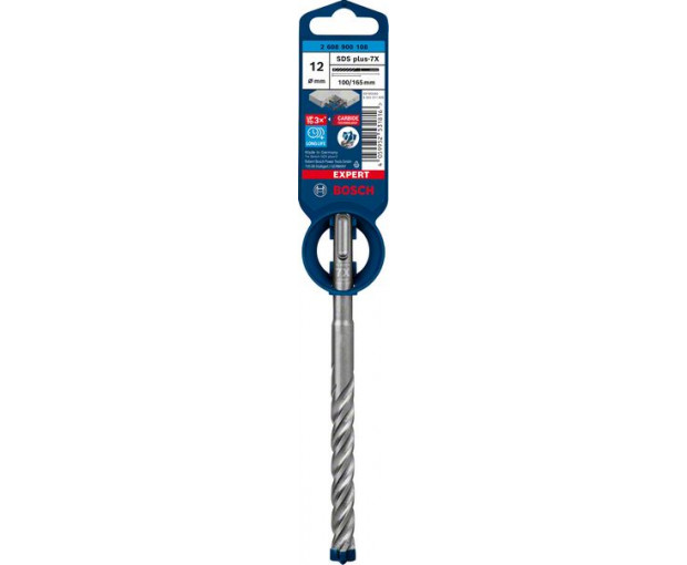 EXPERT Свредло BOSCH SDS plus 7X 12x100x165, 2608900108