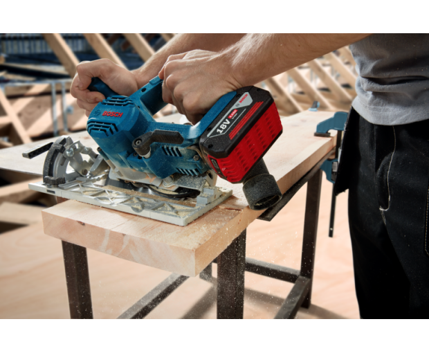 Акумулаторен циркуляр BOSCH GKS 185-LI Solo, 06016C1221