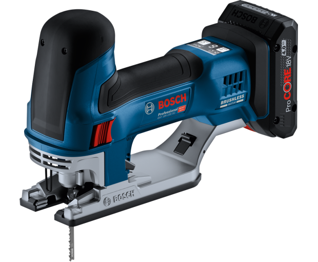Акумулаторен прободен трион с куфар BOSCH GST 18V-155 SC Solo, 06015B0000