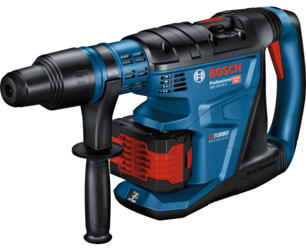 Акумулаторен перфоратор BOSCH GBH18V-40, solo XL Boxx, 0611917120