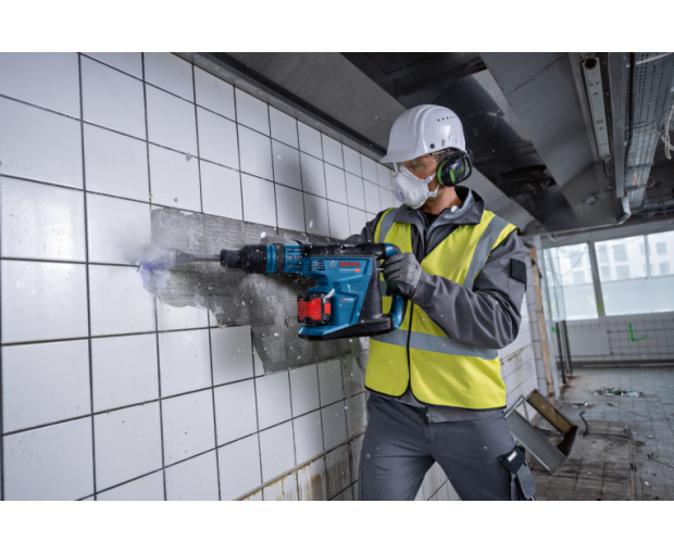 Акумулаторен перфоратор BOSCH GBH18V-40, solo XL Boxx, 0611917120