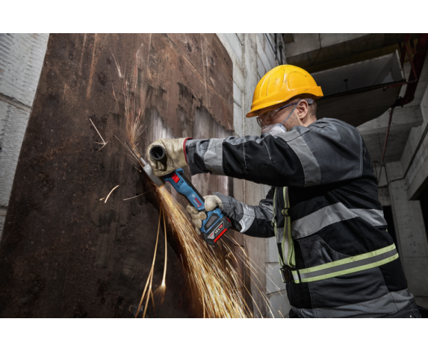 Акумулаторен ъглошлайф BOSCH GWS 18V-11, 06019N4100