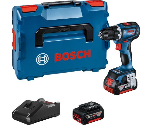 Акумулаторен винтоверт BOSCH GSR 18V-90 C, solo, 06019K6000