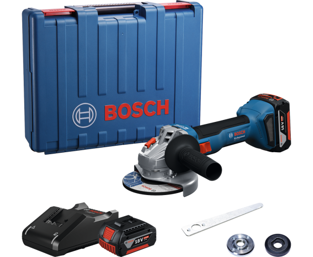 Акумулаторен ъглошлайф BOSCH GWS 18V-8, solo, 06019N9000