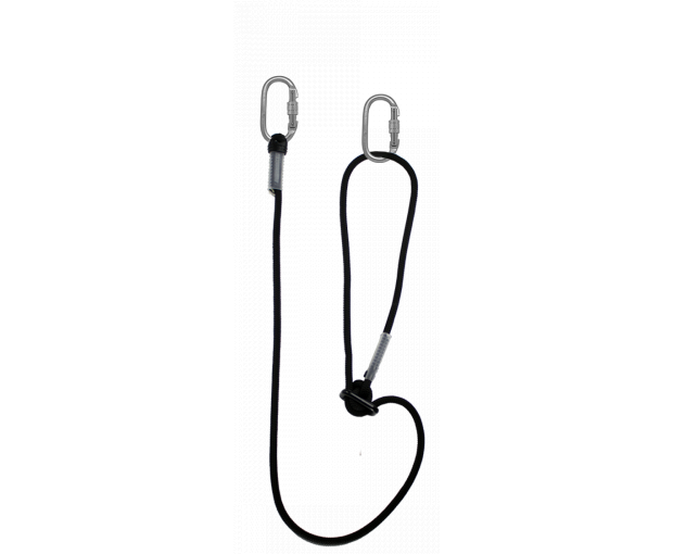 Въже позициониращо FS 030 кръгло, с карабинери Fallsafe