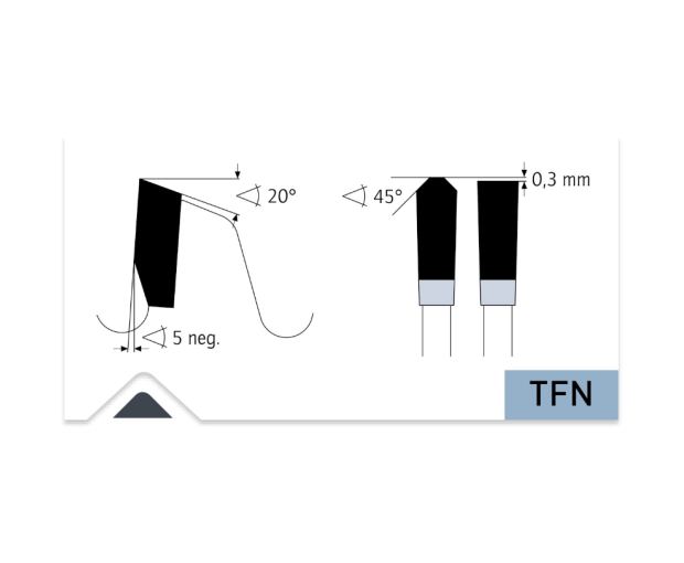 TCT Диск за цветни метали 150x2,8x20/16 42 TFN Karnasch 108000150010