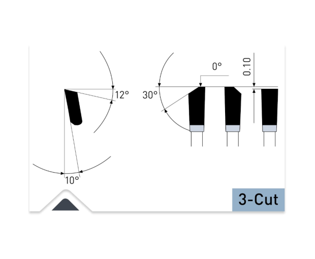 TCT Диск за нер стомана 300x2,2/1,8x30 72/3-Cut Karnasch 107300300010