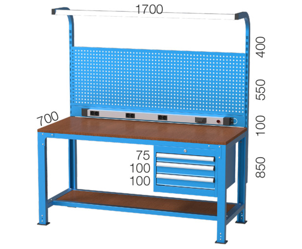 Комбинирана работна маса KOCEL- 3770