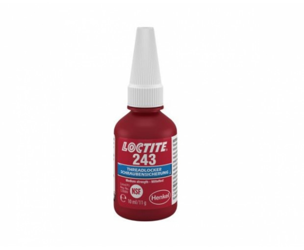 Осигурител за резби Loctite 243, средна якост - 10 ml