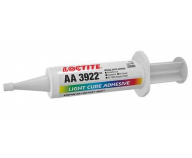 Лепило със светлинно втвърдяване Loctite AA 3922med LC SY 25ml