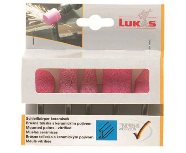 Комплект шлайфгрифери за стомана 5 броя,  Lukas