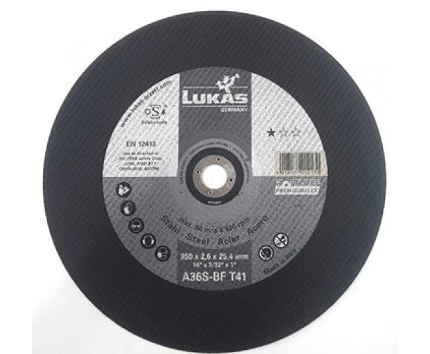 Диск за стомана - плосък Lukas T41 400x4x32 A30T-BF PREMIUMFLEX