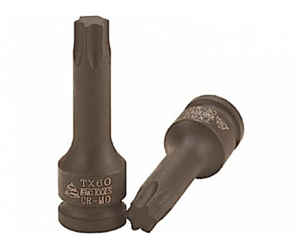 Ударна вложка с накрайник Teng Tools TORX-30 на 1/2''