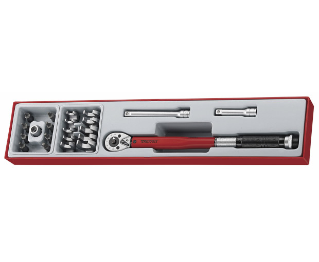 Динамометричен ключ на 3/8" с накрайници TTX3892