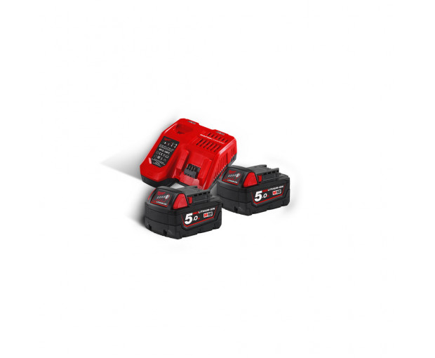 Комплект зарядно устройство и 2 батерии, Milwaukee,  M18NRG-502