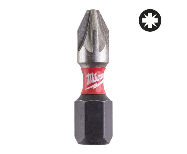 Комплект  ударни накрайници Milwaukee  PZ2x25 mm., 4932430864