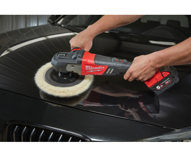 Полираща машина Milwaukee, M18FAP180-502X