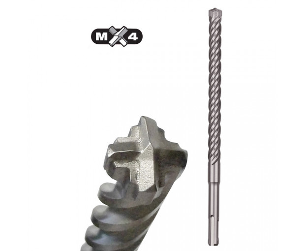Свредло за бетон МX4 SDS-Plus Milwaukee, 10x100x165 mm
