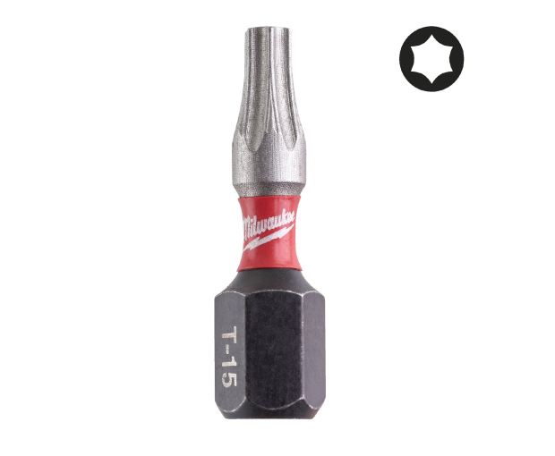 Комплект ударни накрайници Milwaukee TX15x25 mm, 4932430873