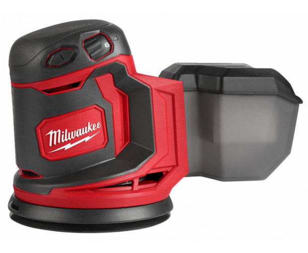 Акумулаторен ексцентършлайф Milwaukee, M18BOS125-0