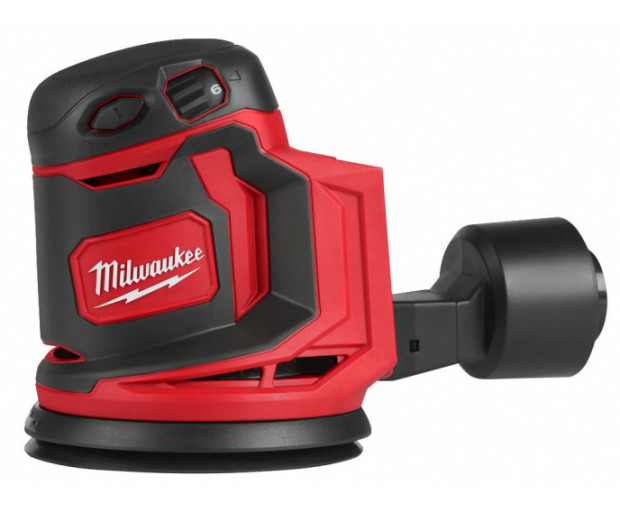 Акумулаторен ексцентършлайф Milwaukee, M18BOS125-0