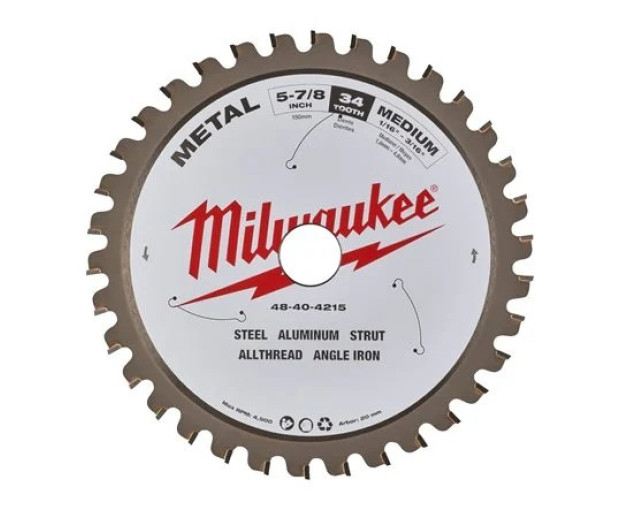 Циркулярен диск за метал Milwaukee  203x5/8x2.4x58