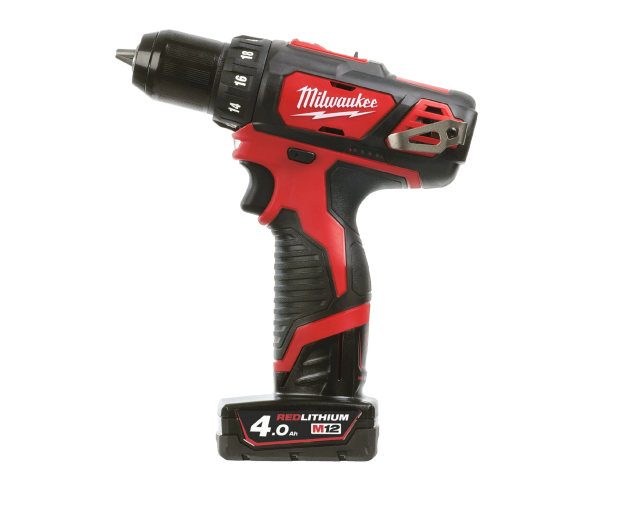 Акумулаторен винтоверт Milwaukee M12BDD-201C, 12 V, 30 Nm, 4933479439