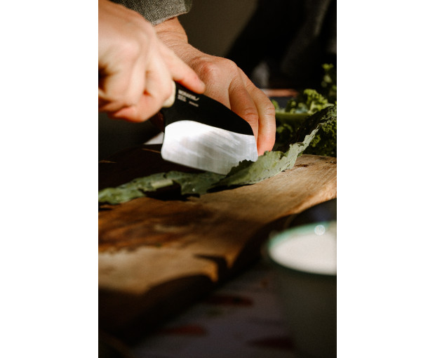 Сатър MORAKNIV Rombo (S) с кожена кания и дръжка от ясен