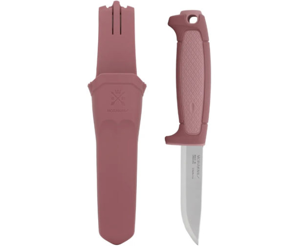 Нож MORAKNIV св.розово неръжд.стомана