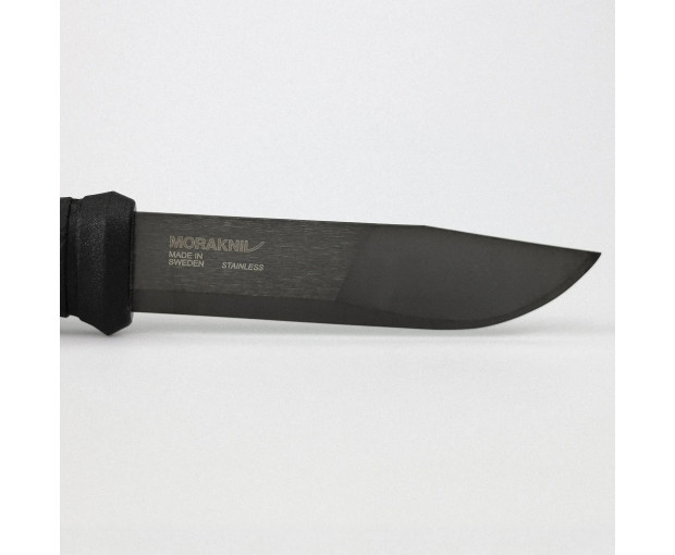 Нож MORA 2000 (S) черен с черно острие