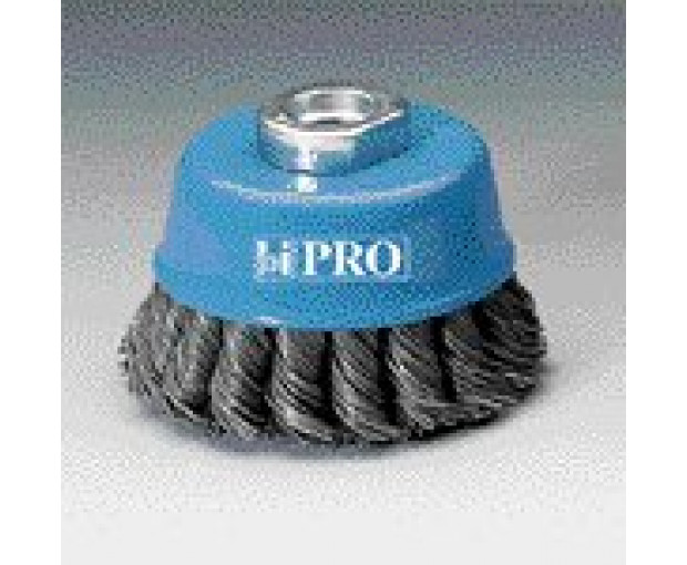 Конусна четка с усукана стоманена тел Osborn  D65 T20 М14х2 0.35 mm